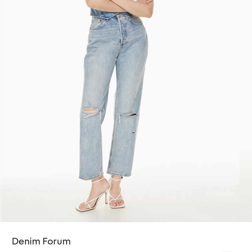 Denim Forum Aritzia Jeans